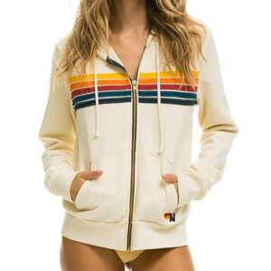 Aviator Nation 5 Stripe Hoodie